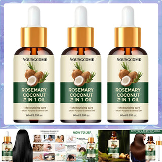 Rosemary Coconut 2-in-1 Hair Growth Oil