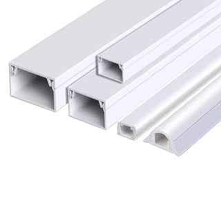 Wire Cord Covers – Paintable Cable Concealer & Wall Raceway Kit for TV, Home, and Office