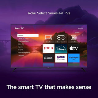 55-Inch Select Series 4K HDR RokuTV with Roku Enhanced Voice Remote