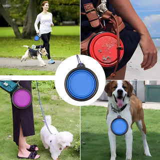 Woof! 350ml Folding Collapsible Water/Food Bowl