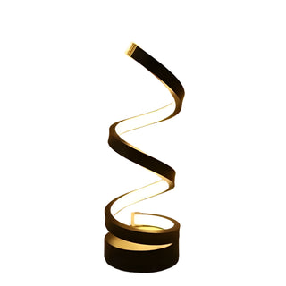 Spiral Glow LED Table Lamp