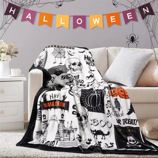 Halloween/Fall Throw Blanket