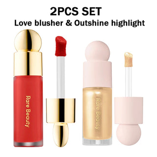 Soft Pinch Liquid Blush, Lightweight Silky Liquid Blush with Smooth Glide-On Application, Long-Lasting Matte & Dewy Finish Options for Natural Flush Makeup
