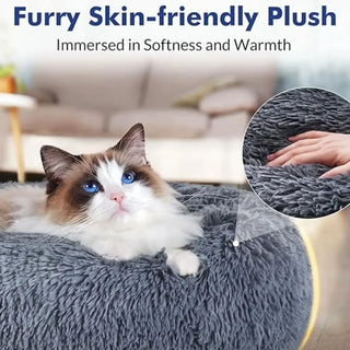 SnuggleNest Round Pet Bed