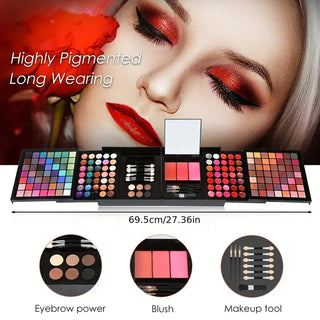 177-Color All-In-One Professional Makeup Set – Complete Beauty Kit With Mirror