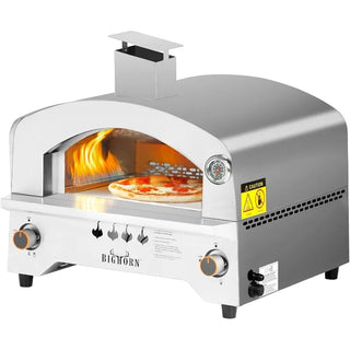 BIG HORN Outdoor Propane Gas Pizza Oven