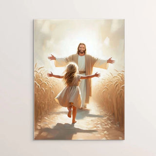 Faith-Inspired Shepherd Canvas Wall Art – Inspirational Christian Decor