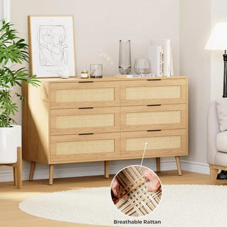 Aurora Luxe 6-Drawer Dresser