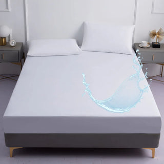 Multi-Design Waterproof Fitted Bed Sheet