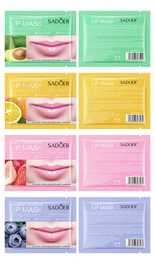 30-Piece Fruit Lip Mask Collection