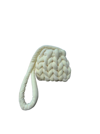 Hand-Braided Plush Crossbody Bag | Cozy Weave Design