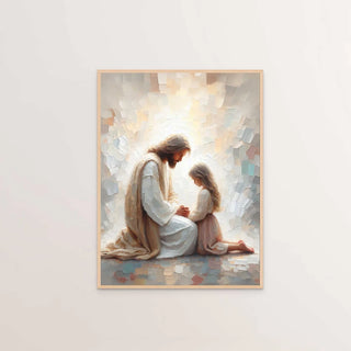 Faith-Inspired Shepherd Canvas Wall Art – Inspirational Christian Decor