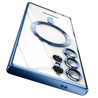 Magsafe Magnetic Plated Transparent Samsung Galaxy Case