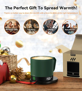 BUUO Control Smart Mug, Self-Heating Coffee Mug