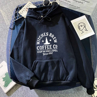 Witches Brew Coffee Co. Hoodie – Women’s Casual Fit Autumn/Winter Pullover