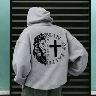 Man of Faith Hoodie – 2025 Fall/Winter New Arrival