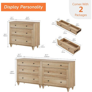 MK 2-in-1 Multipurpose Dresser