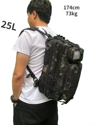 25L Nylon Waterproof Tactical Rucksacks