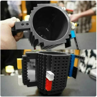 Creative Build-On Brick Mug – Fun Meets Function in Every Sip