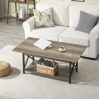 GreenForest X-Frame Coffee Table