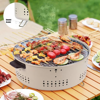 SizzleSphere Portable Charcoal Grill