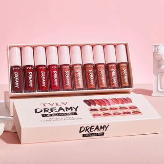 TVLV Dreamy 10-Piece Lip Glaze Set