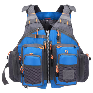 Lixada Outdoor Fishing Vest – Multifunctional Life Jacket with Storage & Safety Features