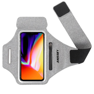 Running Sports Armband with Zipper Bag – Fits iPhone & Samsung Phones up to 6.9''