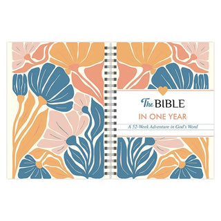 Bible In A Year Spiral Study Guide – 52 Week Women’s Devotional Journal (A5)
