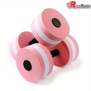 Aqua Water Dumbbell Foam Float for Pool Exercise – EVA Aquatic Resistance Weight for Water Aerobics, Swim Fitness & Strength Training