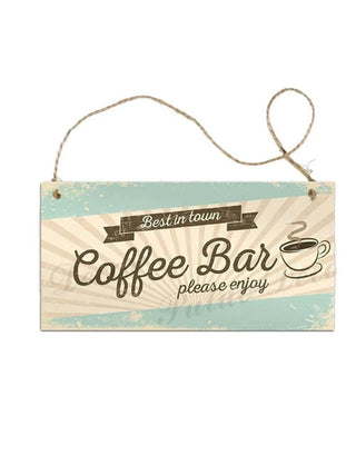 Rustic Wooden Kitchen Wall Decor Sign
