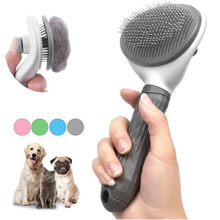 FurEase Self-Cleaning Pet Brush