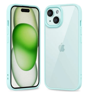 Colored Bumper Clear Shockproof iPhone Case