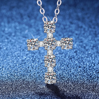 Eternal Radiance Cross Necklace