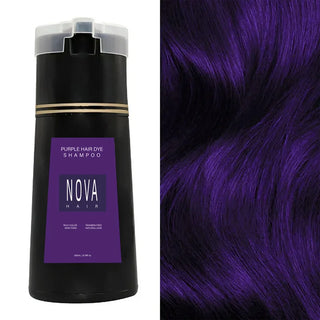 Nova Natural Moisturizing Hair Dye Shampoo – 3-in-1 Color, Cleanse & Care