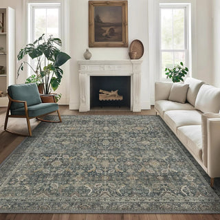 BohoCharm Washable Vintage Area Rug