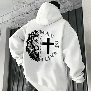 Man of Faith Hoodie – 2025 Fall/Winter New Arrival