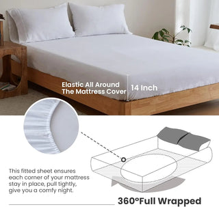 Simple&Opulence 100% French Linen Sheet Set