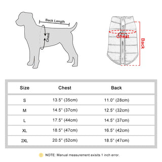 Beirui Winter Warm Dog Vest