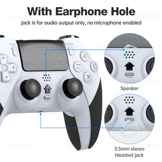 Techi Bluetooth Wireless Controller For PS4