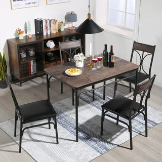 ANGDUO 5 Piece Kitchen Table