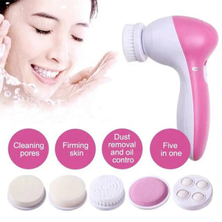 MIQMI Electric 5 IN 1 Face Cleansing Brush