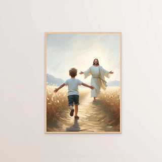 Faith-Inspired Shepherd Canvas Wall Art – Inspirational Christian Decor
