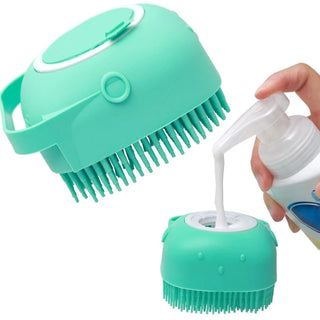 LatherPaw 2-in-1 Pet Shampoo Brush