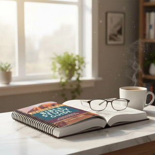 Beginner’s Bible Study Guide Notebook - Scripture Journal with Devotional Reading Plan & Notes