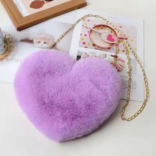Love Plush Heart-Shaped Bag