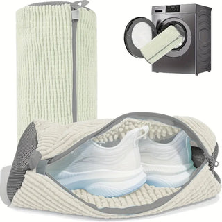 Reusable Washing Machine Shoe Cleaning Bag – Protect & Refresh Your Sneakers with Ease