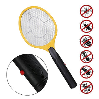 Electric Bug Zapper Racket – Handheld Mosquito and Fly Swatter