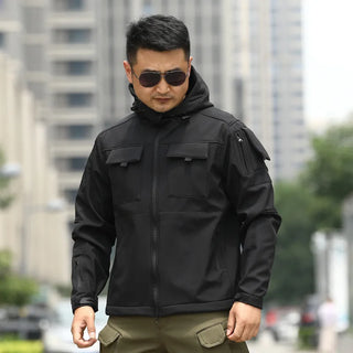 CHRLCK Men's Tactical Windproof Jacket