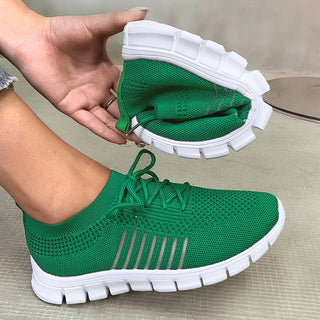 Rimocy Breeze  Mesh Breathable Soft Sole Sneakers For Women